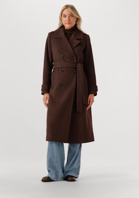 MODSTRÖM Manteau SHAYMD COAT en marron - large