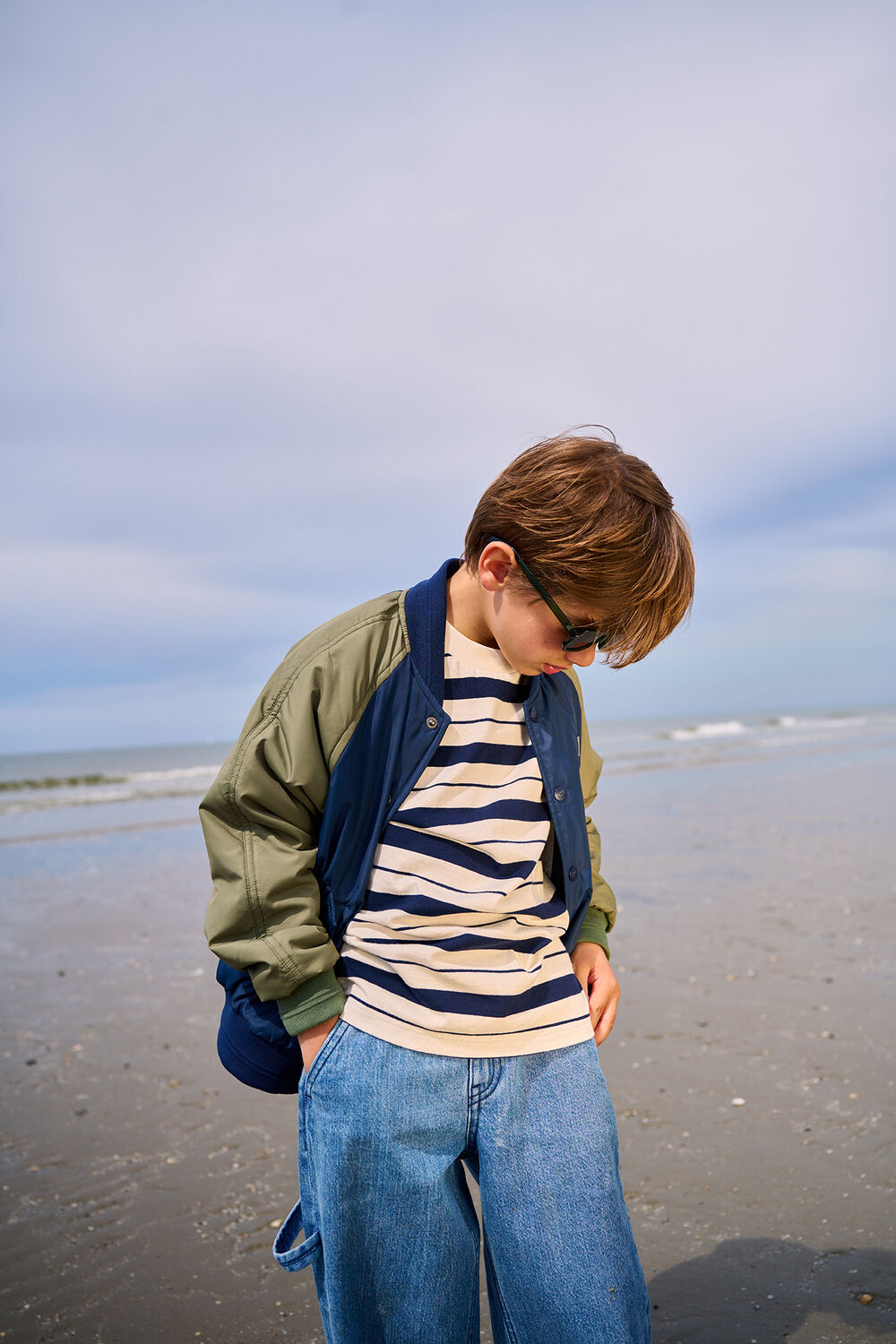 TUMBLE 'N DRY T-shirt GLACE en beige - large