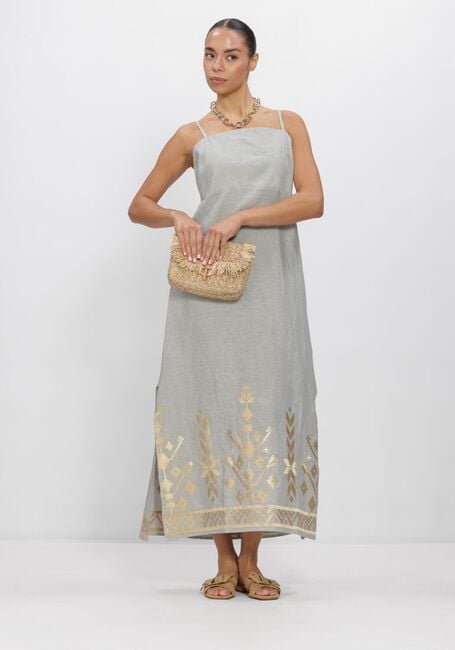GREEK ARCHAIC KORI Robe maxi S26K-2043211 Bleu clair - large
