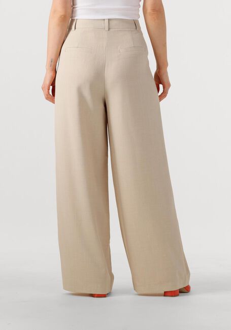 Beige MODSTRÖM Wijde broek GALEMD WIDE PANTS - large