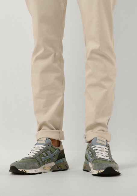 PREMIATA Baskets basses MICK en vert - large