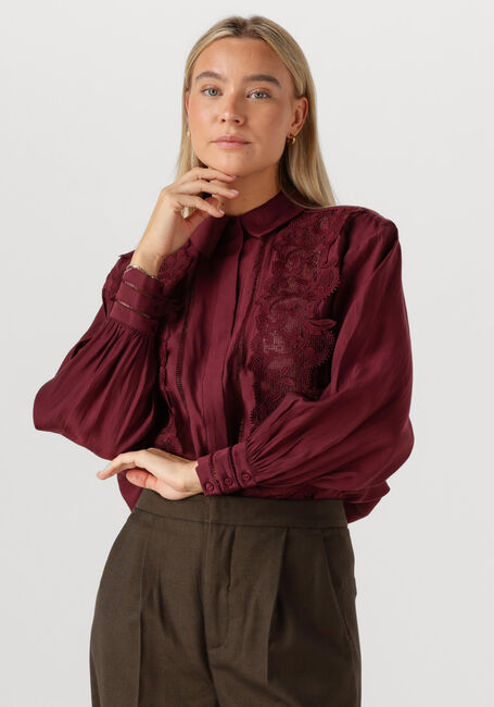COPENHAGEN MUSE CMMOLLY-SHIRT Blouses Bordeaux - large