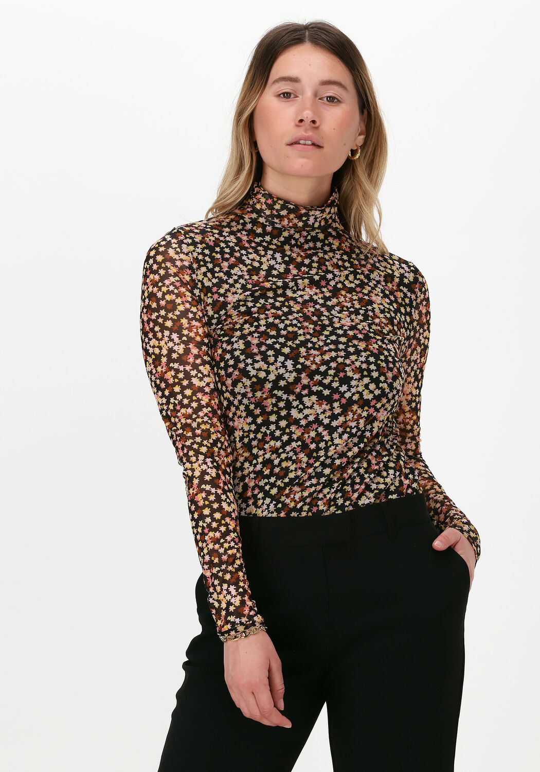 Fabienne chapot peacock 2025 blouse