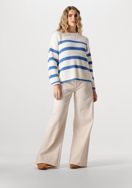 SELECTED FEMME Pull SLFBLOOMIE LS KNIT O-NECK B en blanc - large