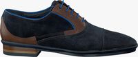 FLORIS VAN BOMMEL Chaussures à lacets 16128 en bleu - medium