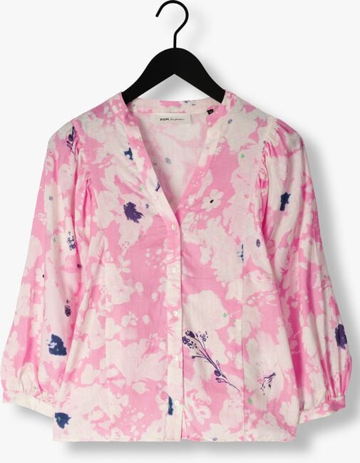 Roze POM AMSTERDAM Blouse LILIES PINK - large