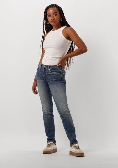 7 FOR ALL MANKIND Straight leg jeans ROXANNE en bleu - large