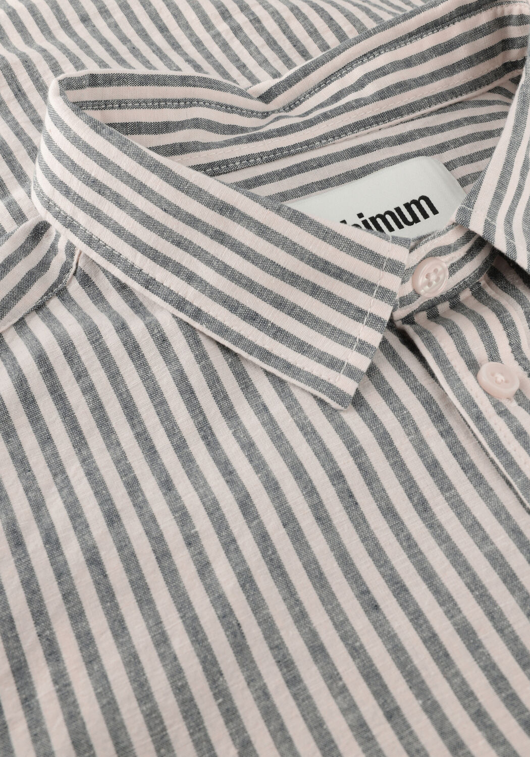 Donkerblauwe MINIMUM Casual overhemd JACK - large