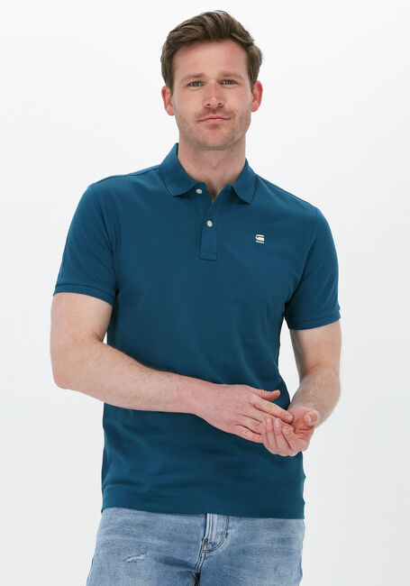 G-STAR RAW Polo DUNDA SLIM POLO S/S en bleu - large