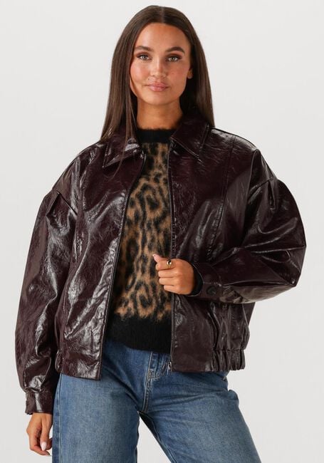 WITHBLACK Jack WBLGILIAN VEGAN JACKET Bordeaux - large