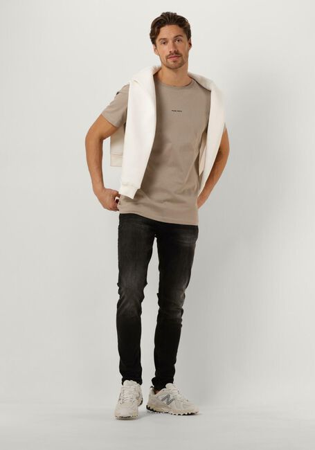 PURE PATH Skinny jeans THE JONE SKINNY FIT JEANS Gris foncé - large