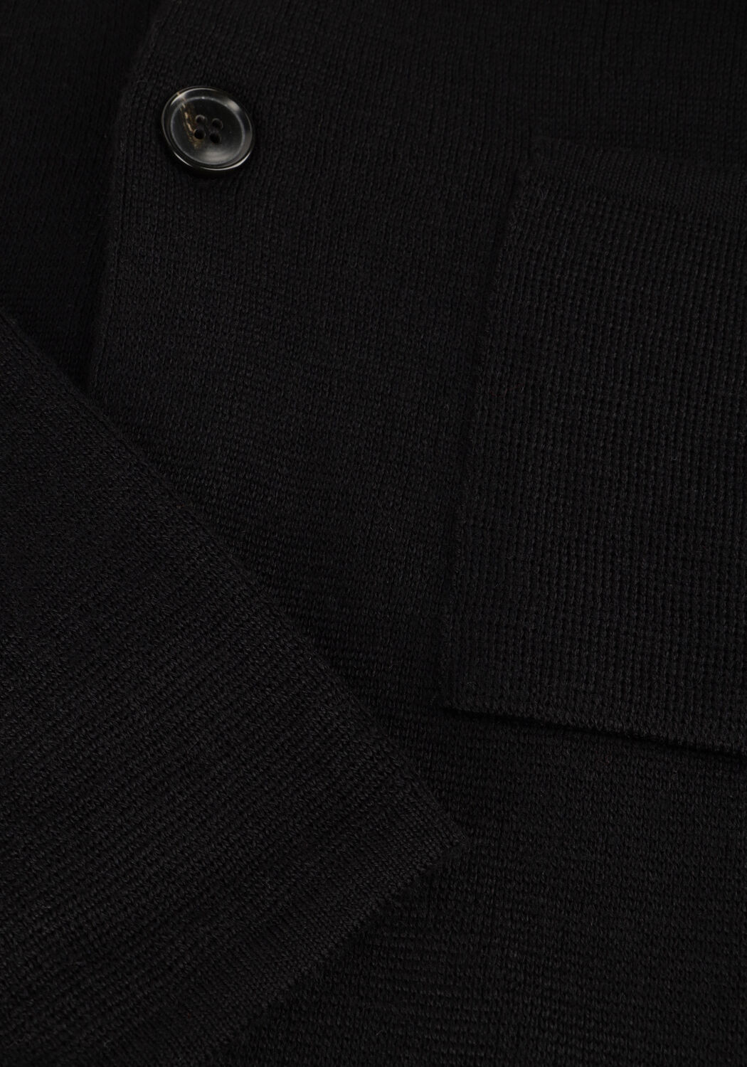 Zwarte FOR&Eacute;T Vest CRAFT CARDIGAN - large