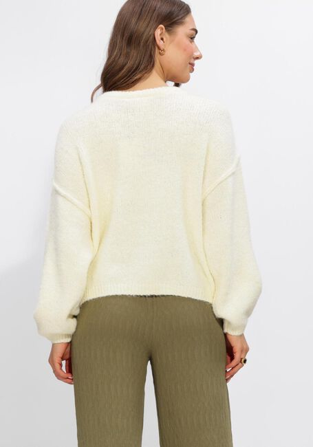 Lime ANOTHER LABEL Truien/vesten ALROXANE KNITTED PULL L/S - large