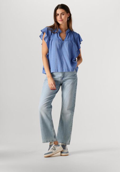 Blauwe BY-BAR  DANEE ATHIA BLOUSE - large