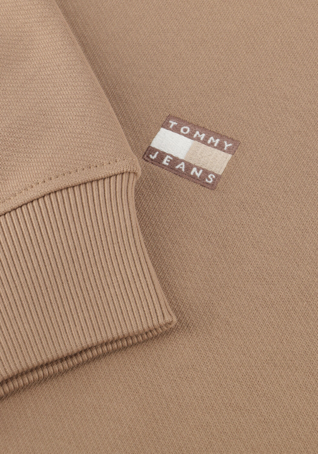 Zand TOMMY JEANS Trui TJM REG BADGE CREW EXT - large