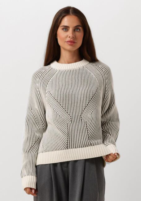 ENVII Pull ENCAROLINE LS KNIT 5190 Blanc - large