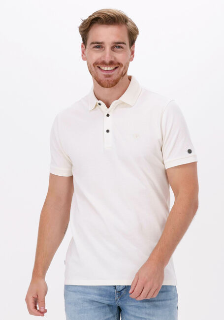 Gebroken wit CAST IRON Polo SHORT SLEEVE POLO ORGANIC COTTON PIQUE ESSENTIAL - large