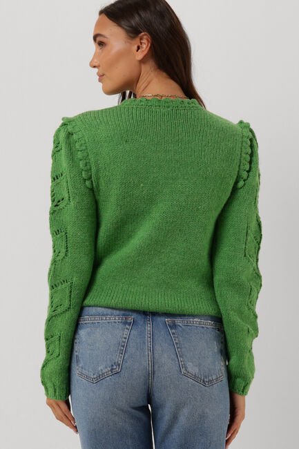 Groene Y.A.S. Trui YASFOREST LS KNIT PULLOVER S. - large