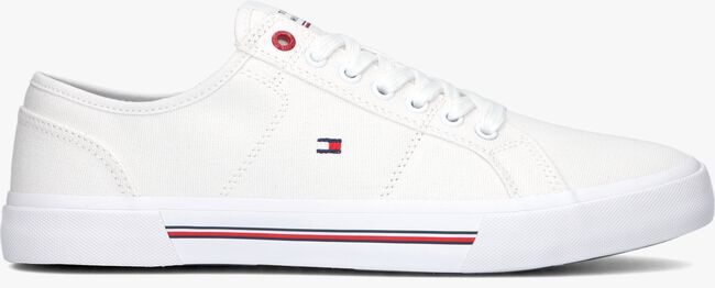 Witte TOMMY HILFIGER Lage sneakers CORE CORPORATE VULC - large