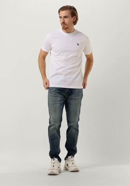 PS PAUL SMITH T-shirt MENS SLIM FIT SS TSHIRT ZEBRA en blanc - large