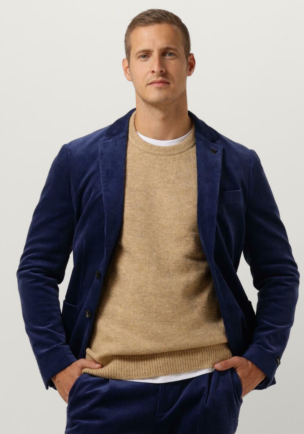 Blauwe blazer heren deals