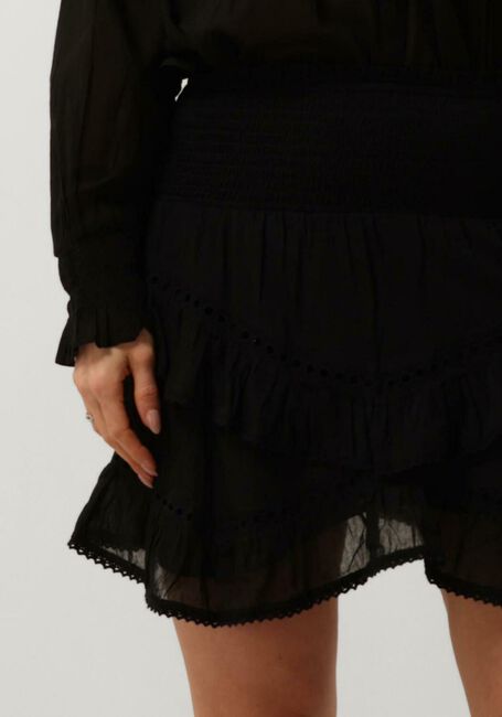 NEO NOIR Mini-jupe RICKI S VOILE SKIRT en noir - large
