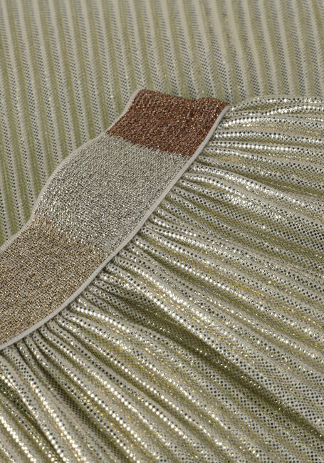 LIKE FLO Mini-jupe SARA PLISSE SKIRT en or - large