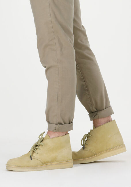 Beige CLARKS ORIGINALS  DESERT COAL - large