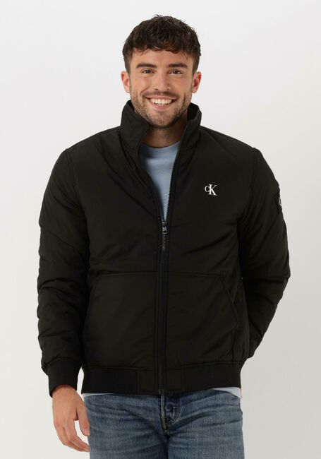 CALVIN KLEIN Jack PADDED HARRINGON JACKET en noir - large