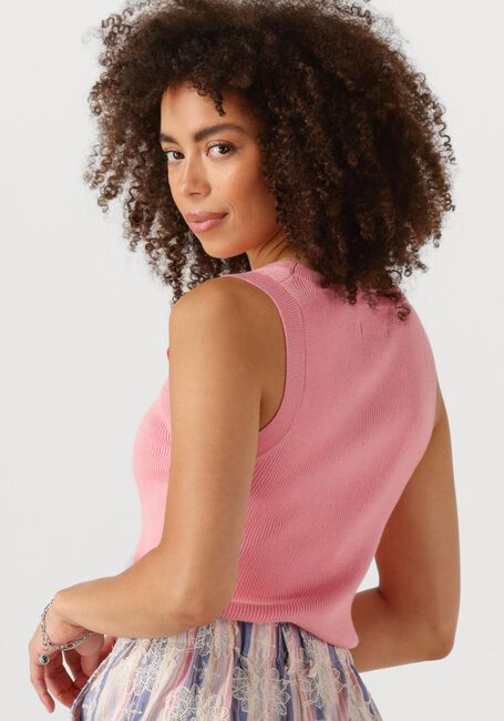 YDENCE Haut KNITTED TOP KEELY en rose - large