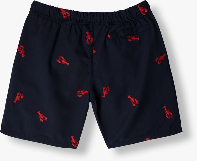 Blauwe SHIWI  SWIMSHORT LOBSTER EMBROIDERY - large