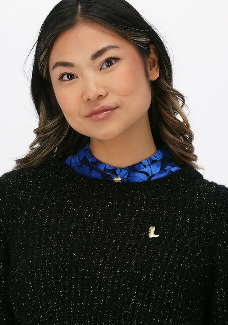 FABIENNE CHAPOT Pull STARRY LUREX PULLOVER en noir - large