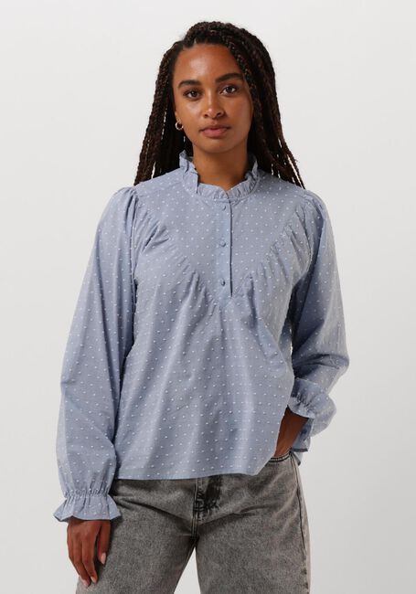 CO'COUTURE EMILY DOT BLOUSE Blouses en bleu - large