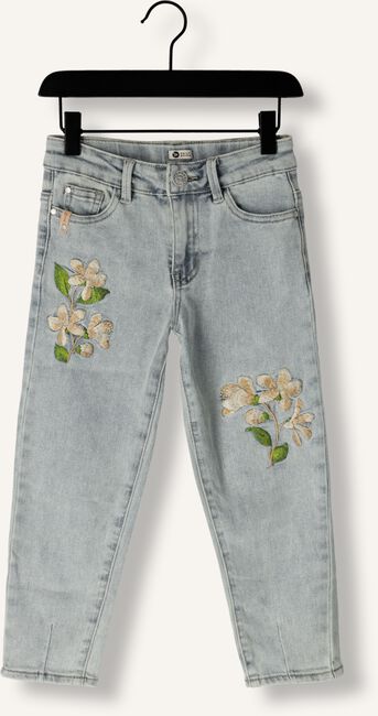 Lichtblauwe DAILY7 Mom jeans RUBY MOM FIT FLOWER Lichtblauwe DAILY7 Mom jeans RUBY MOM FIT FLOWER - large