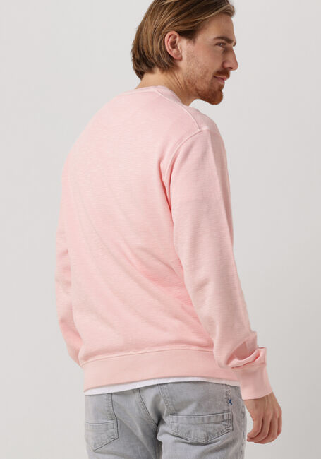 SCOTCH & SODA Chandail GARMENT-DYED STRUCTURED SWEATSHIRT en rose - large