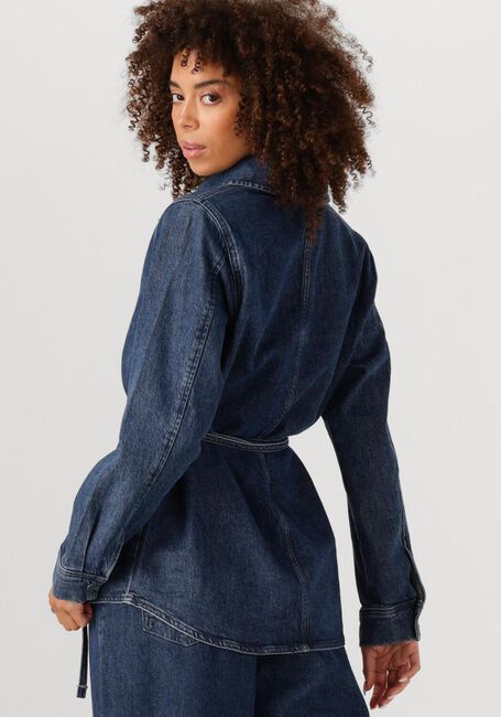SELECTED WOMEN SLFRELAXED SELMA-NOA LS DENIM SHIRT Blouses Bleu foncé - large