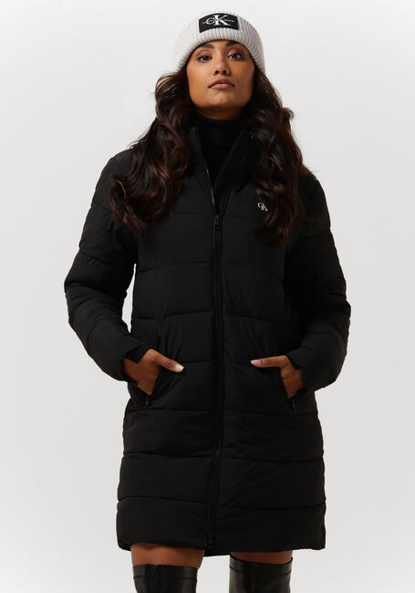 CALVIN KLEIN Veste matelassé LOGO HOOD LW PADDED COAT en noir - large