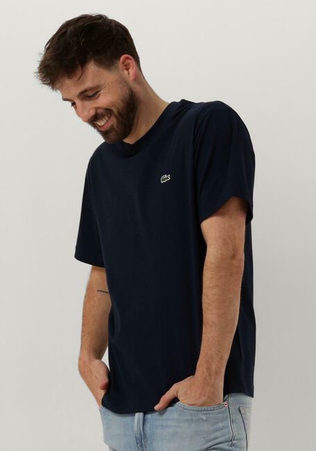 LACOSTE T-shirt 1HT1 MENS TEE-SHIRT 01 Bleu foncé - large