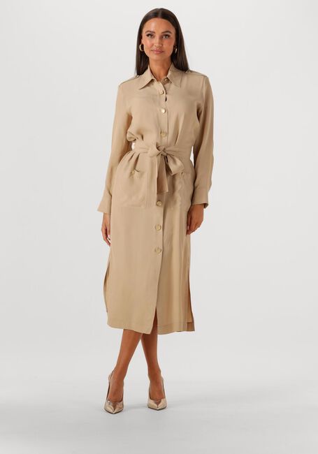 ACCESS Robe midi 53-3328-667 en beige - large