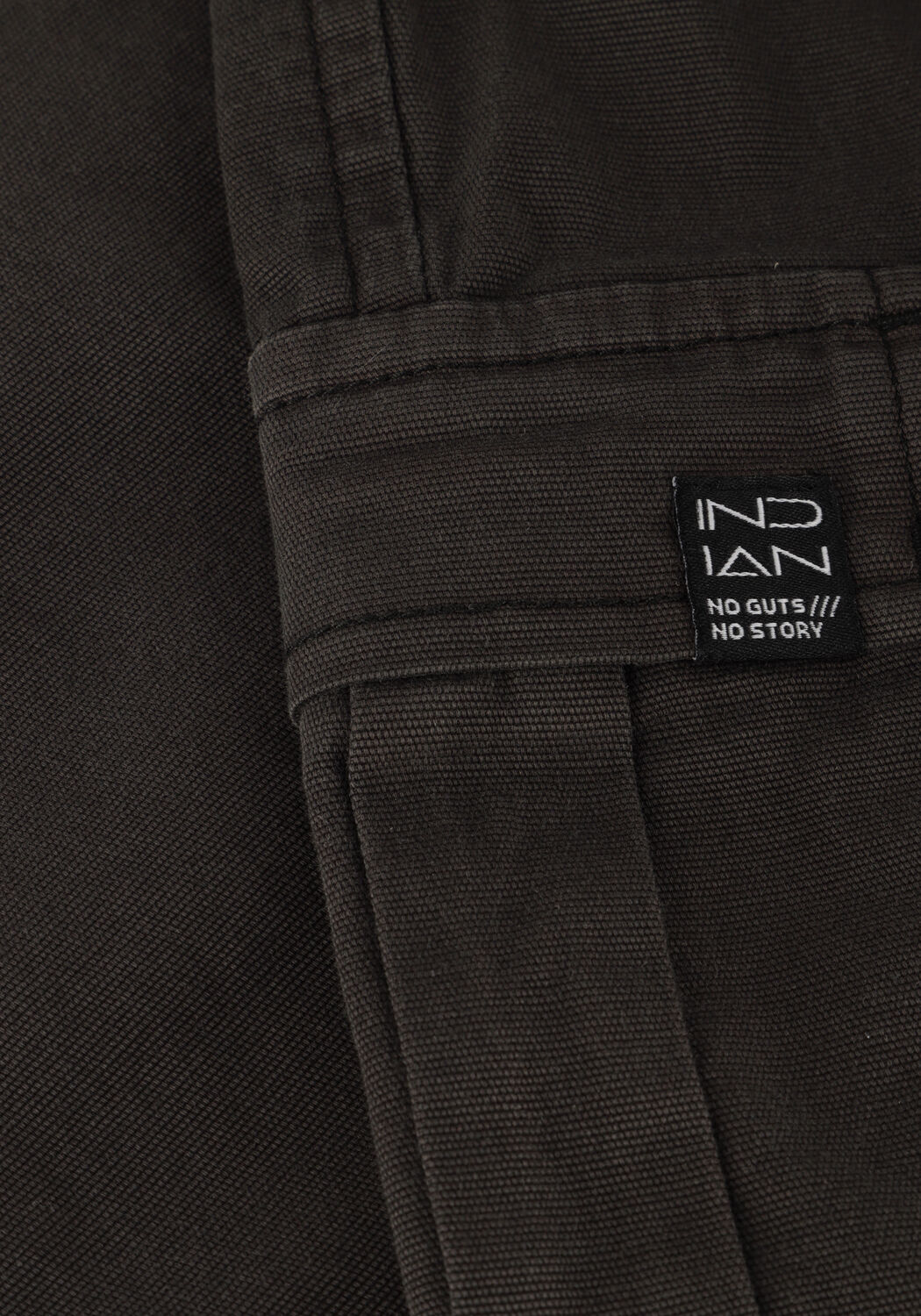 Grijze INDIAN BLUE JEANS Jeans 2551 CARGO WIDE STRAIGHT FIT - large