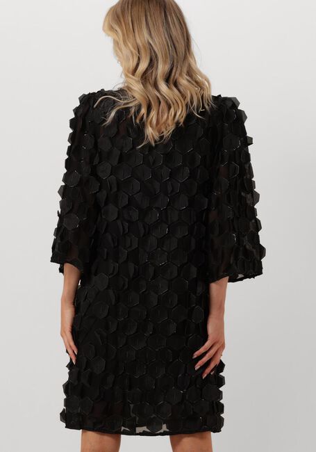 JANSEN AMSTERDAM Mini robe 3D560 JURK PIA en noir - large