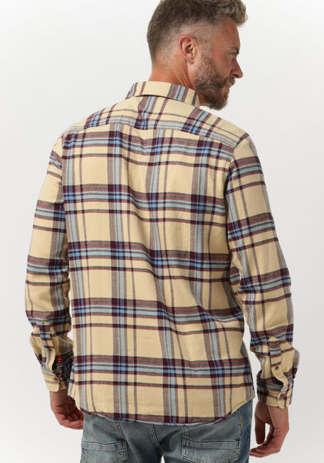SCOTCH & SODA Chemise décontracté REGULAR FIT MID-WEIGHT BRUSED FLANNEL CHECK SHIRT en beige - large