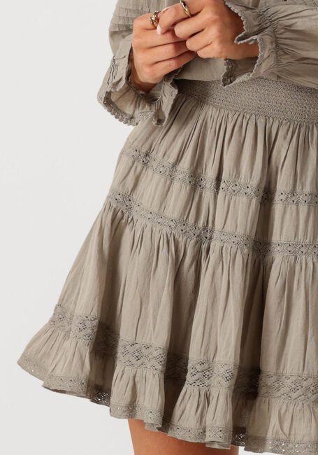 Khaki NEO NOIR Minirok CALLIA S VOILE SKIRT - large