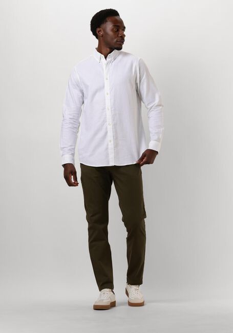Witte SCOTCH & SODA Casual overhemd OXFORD SOLID - large