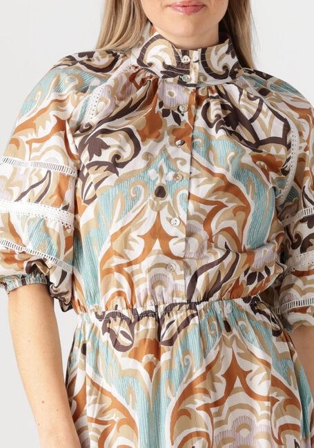 DEA KUDIBAL Robe maxi ELINA en marron - large