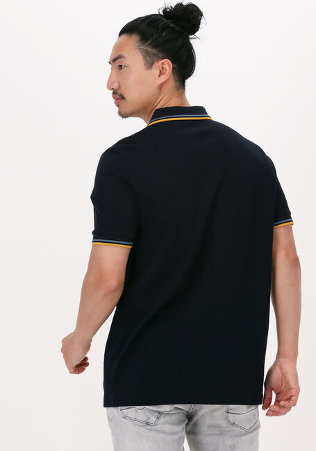 Donkerblauwe FRED PERRY Polo TWIN TIPPED FRED PERRY SHIRT - large