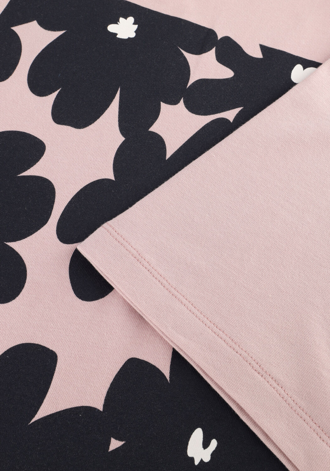 Roze THE GOODPEOPLE T-shirt TOBIAS - large