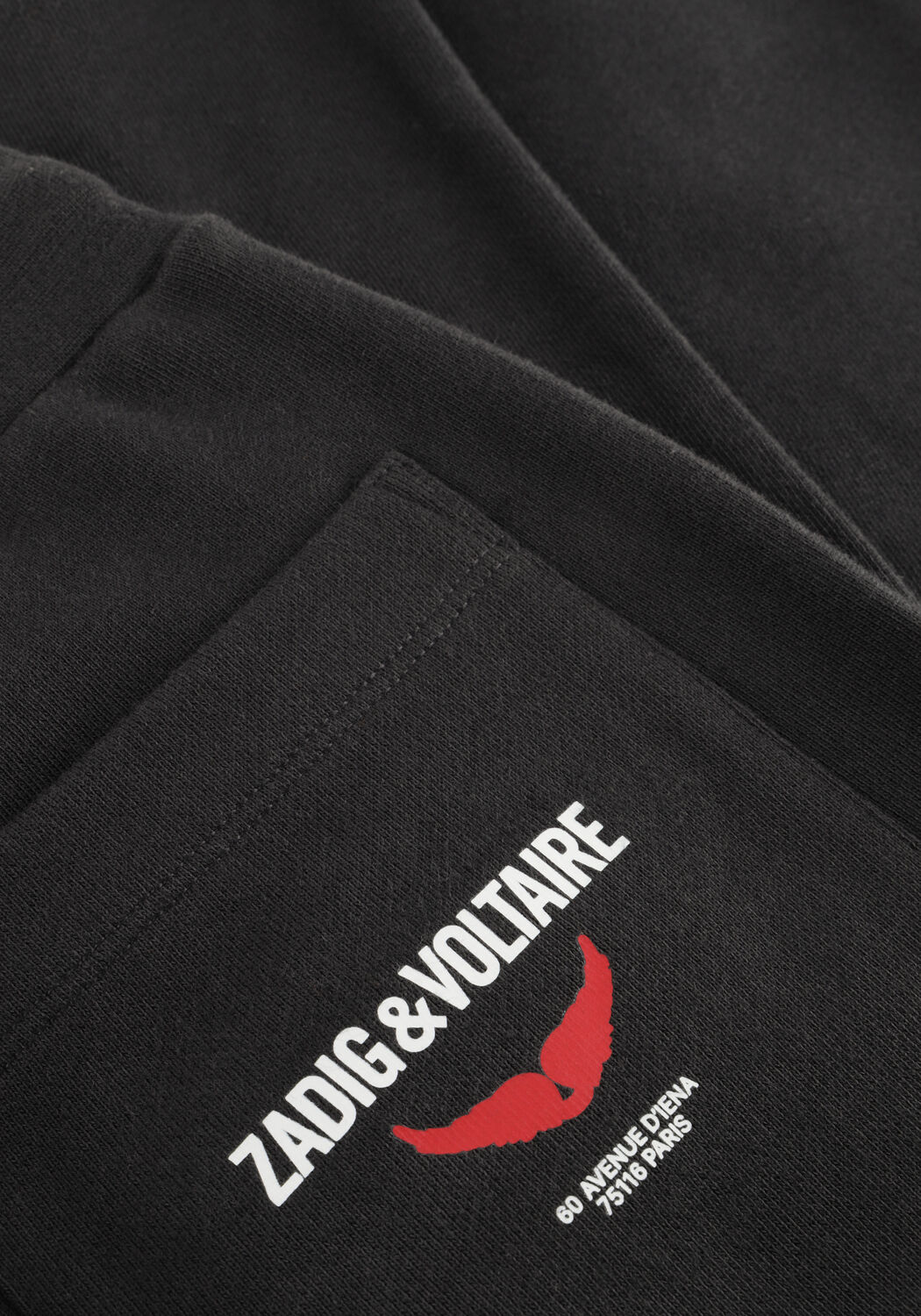 ZADIG & VOLTAIRE Pantalon de jogging X60472 en noir - large