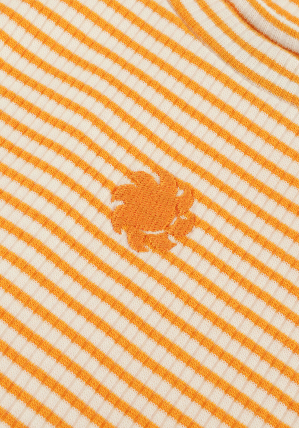 VINGINO Haut ICON-CROP STRIPE RIB TOP en orange - large