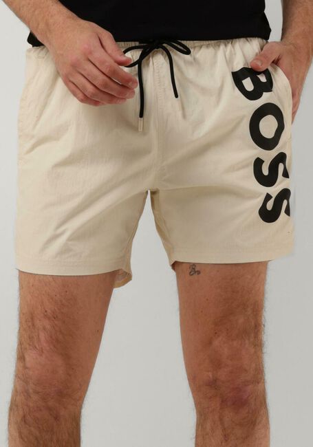 BOSS BLACK Shorts de bain OCTOPUS Blanc - large